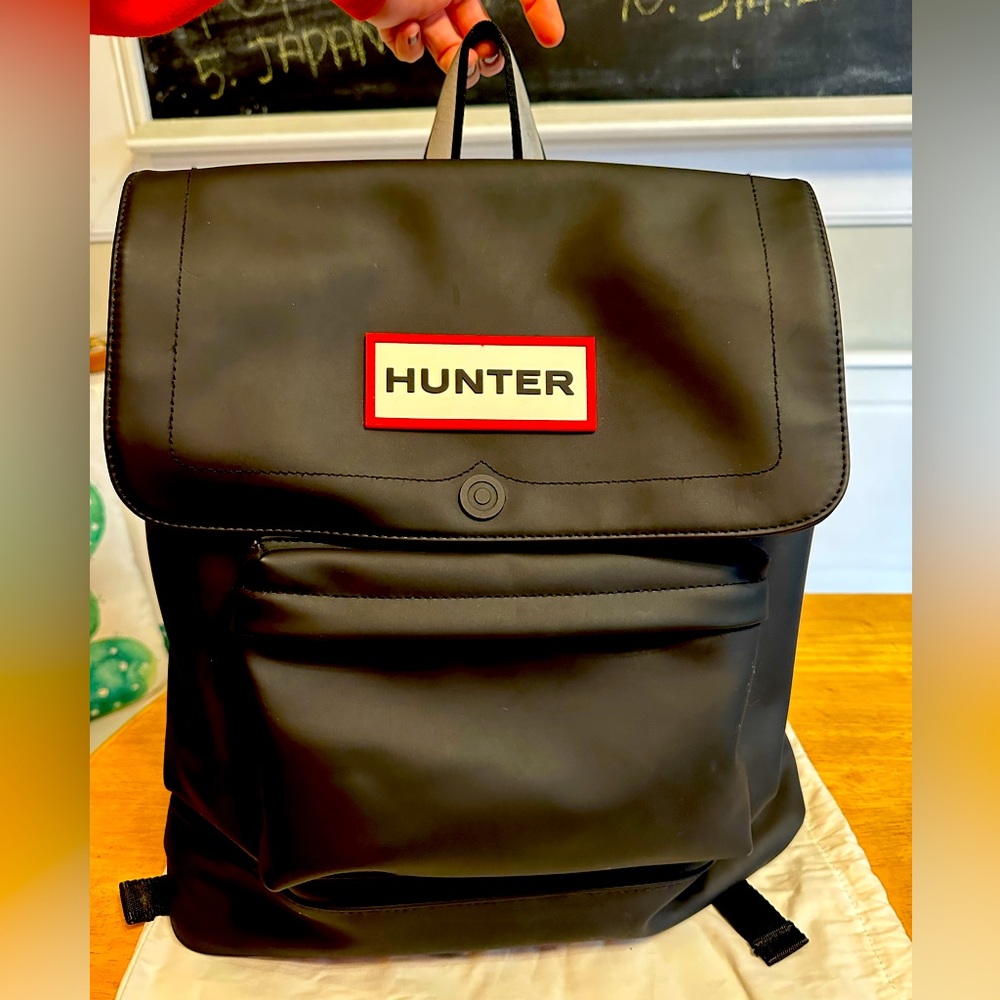 NWOT!! HUNTER x Target 20th anniversary collection backpack. large, black.